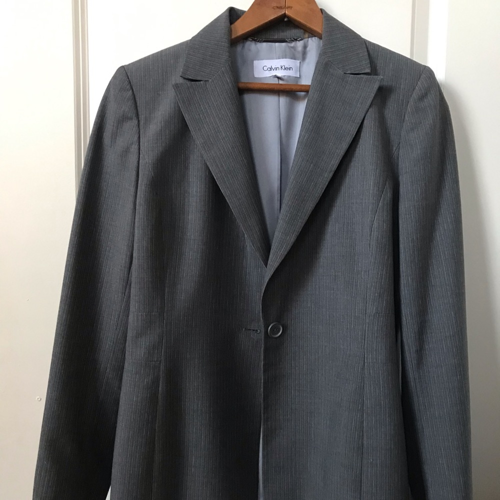 Calvin Klein skirt and jacket suit